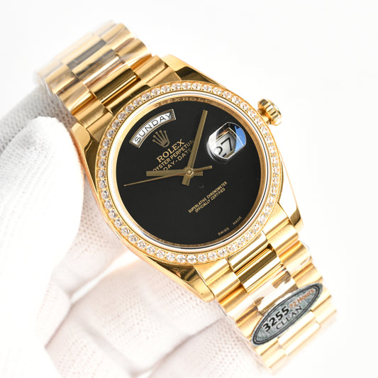 Rolex Oyster Perpetual Day Date Wrist Watch