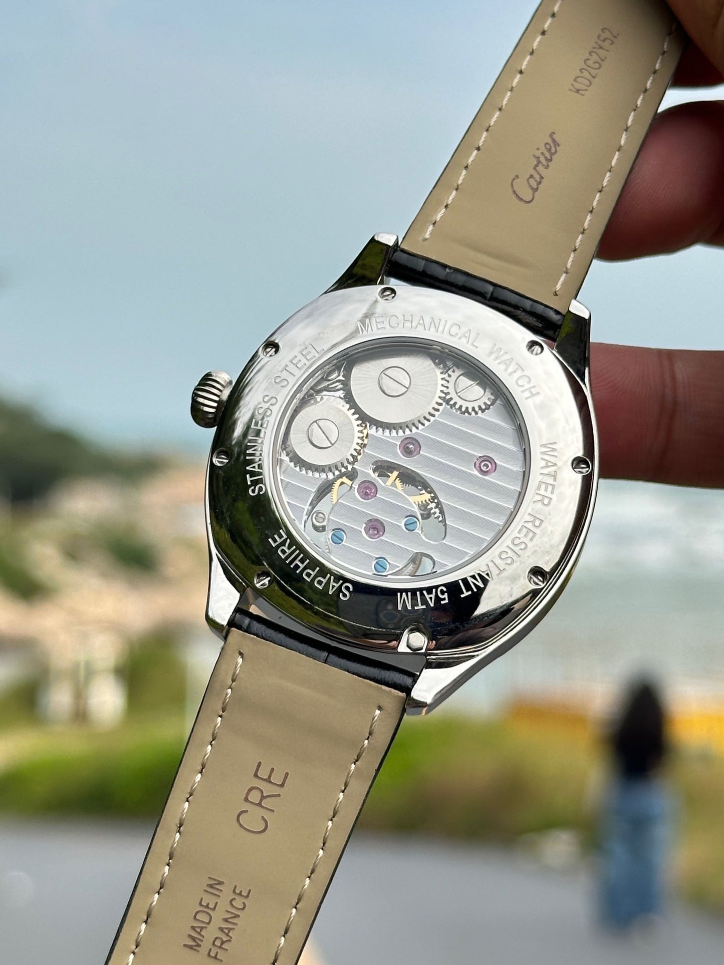 Cartier Rotonde de Cartier series floating tourbillon watch