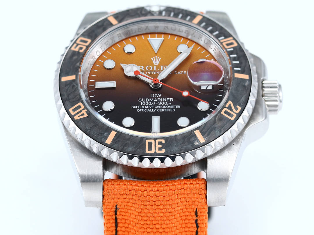 DIW Custom Rolex Submariner Parakeet Wrist Watch