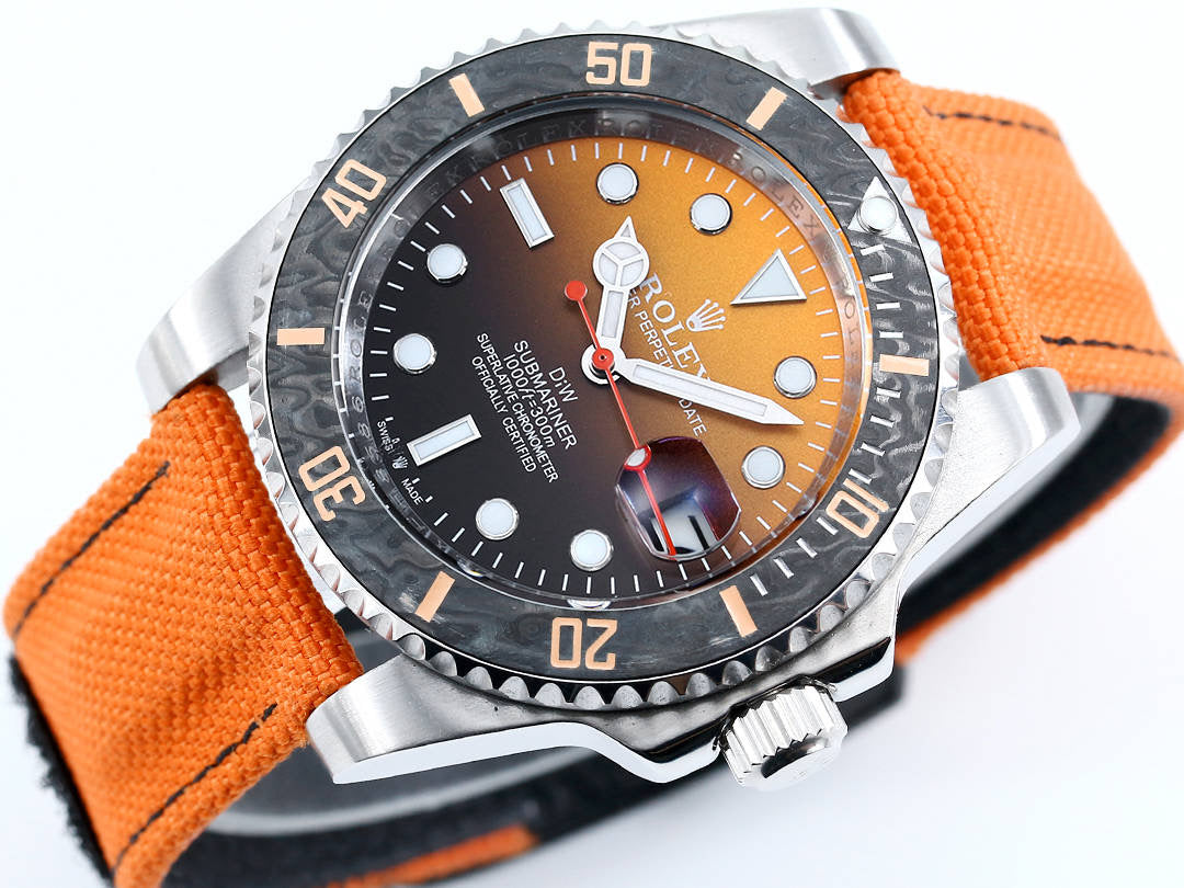 DIW Custom Rolex Submariner Parakeet Wrist Watch