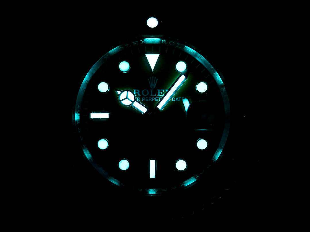 DIW Custom Rolex Submariner Parakeet Wrist Watch