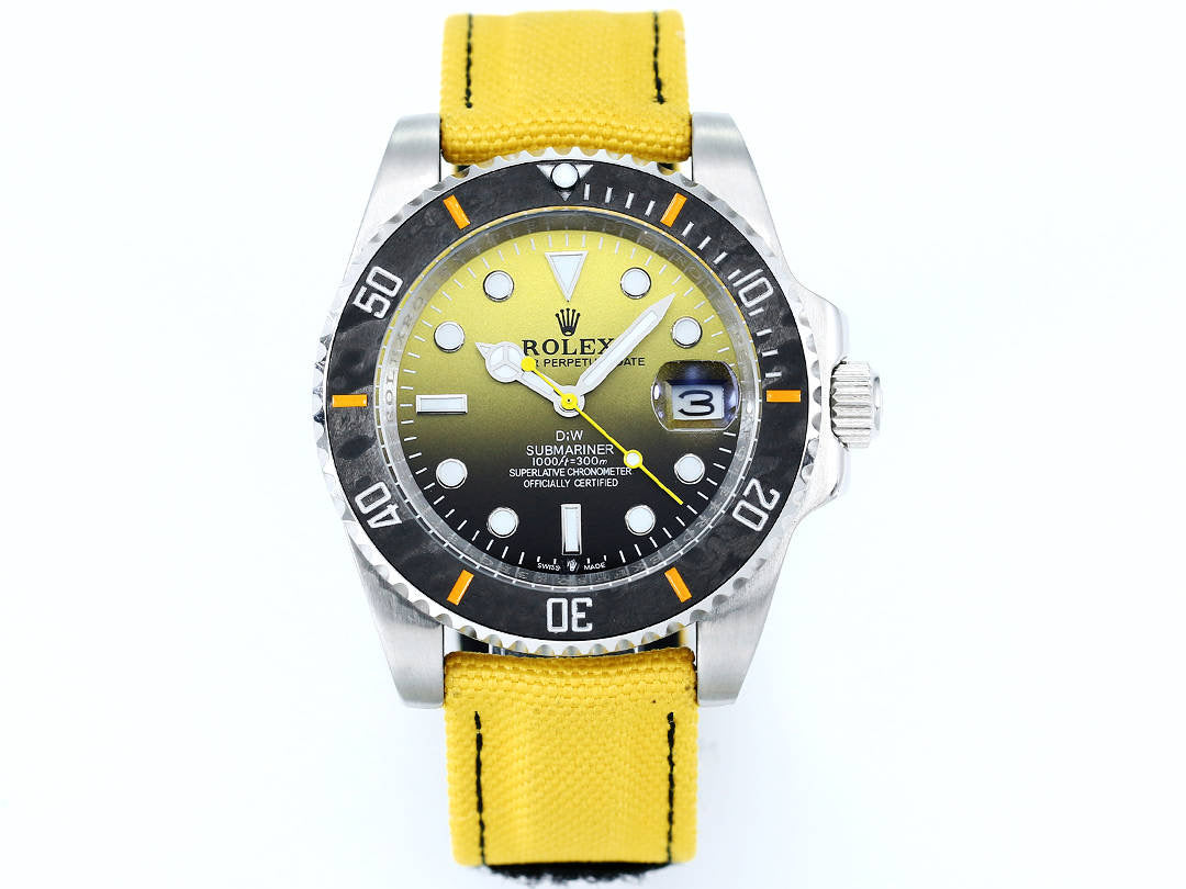 DIW Custom Rolex Submariner Parakeet Wrist Watch