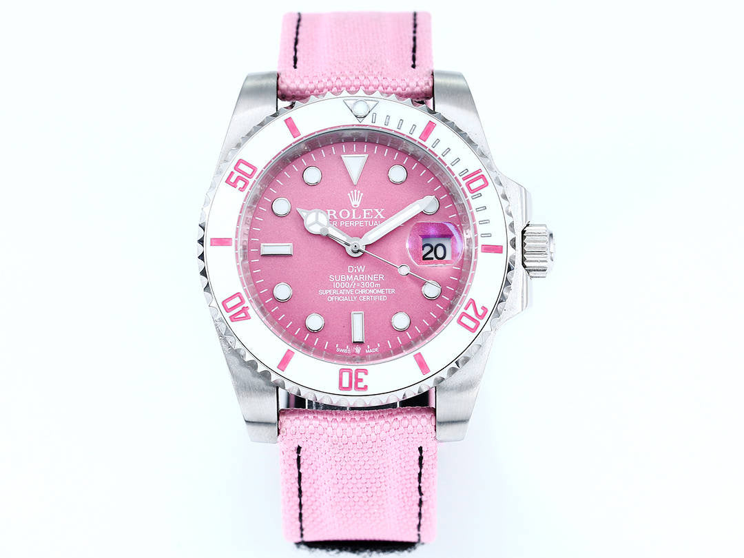 DIW Custom Rolex Submariner Parakeet Wrist Watch