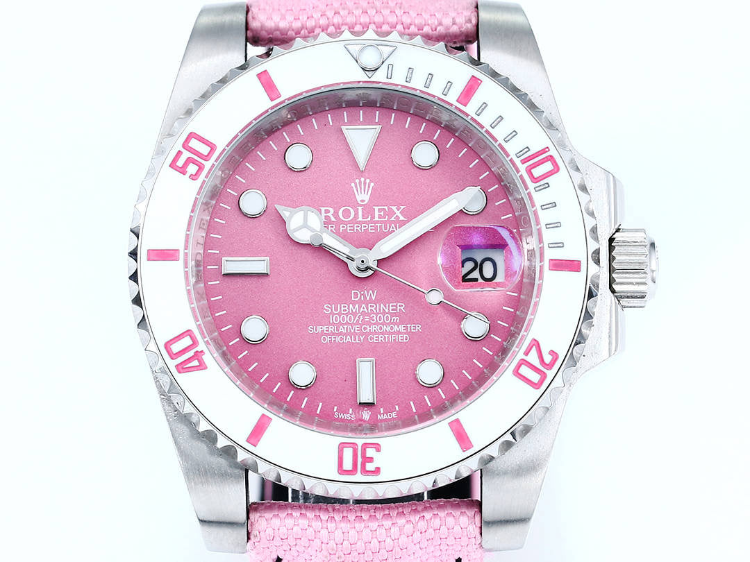 DIW Custom Rolex Submariner Parakeet Wrist Watch