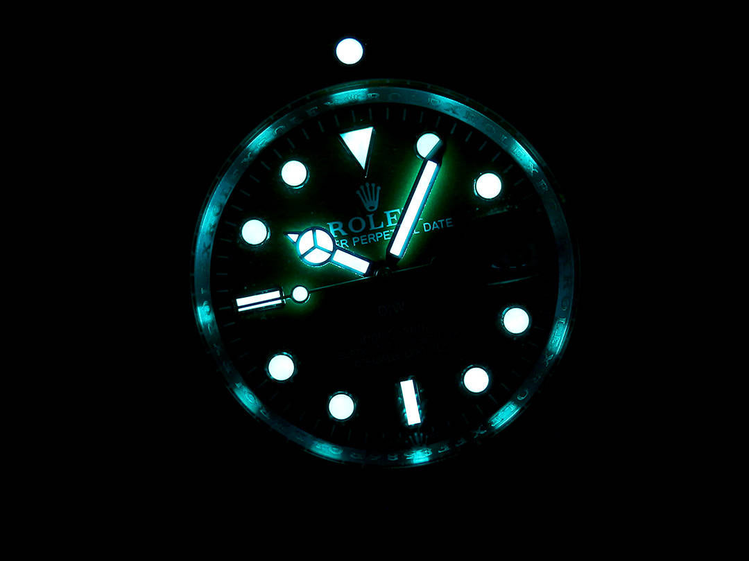 DIW Custom Rolex Submariner Parakeet Wrist Watch