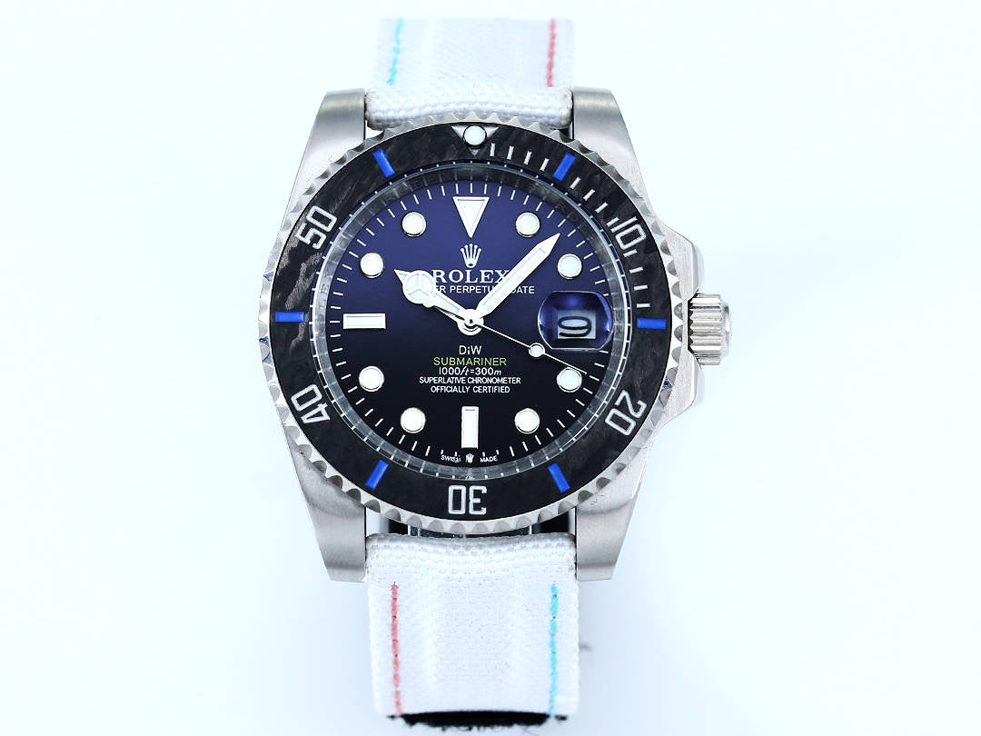 DIW Custom Rolex Submariner Parakeet Wrist Watch