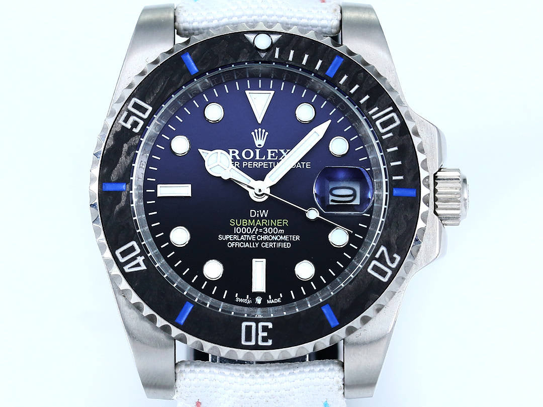 DIW Custom Rolex Submariner Parakeet Wrist Watch