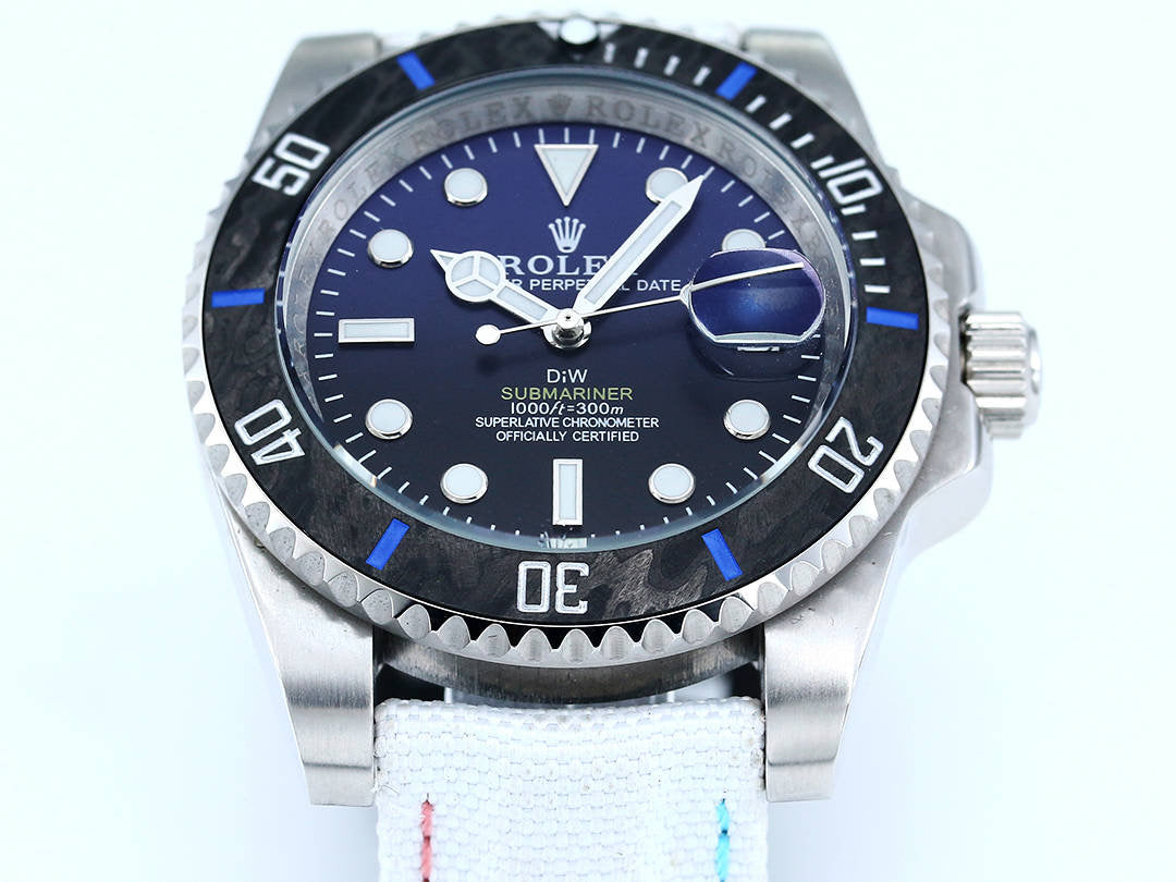 DIW Custom Rolex Submariner Parakeet Wrist Watch