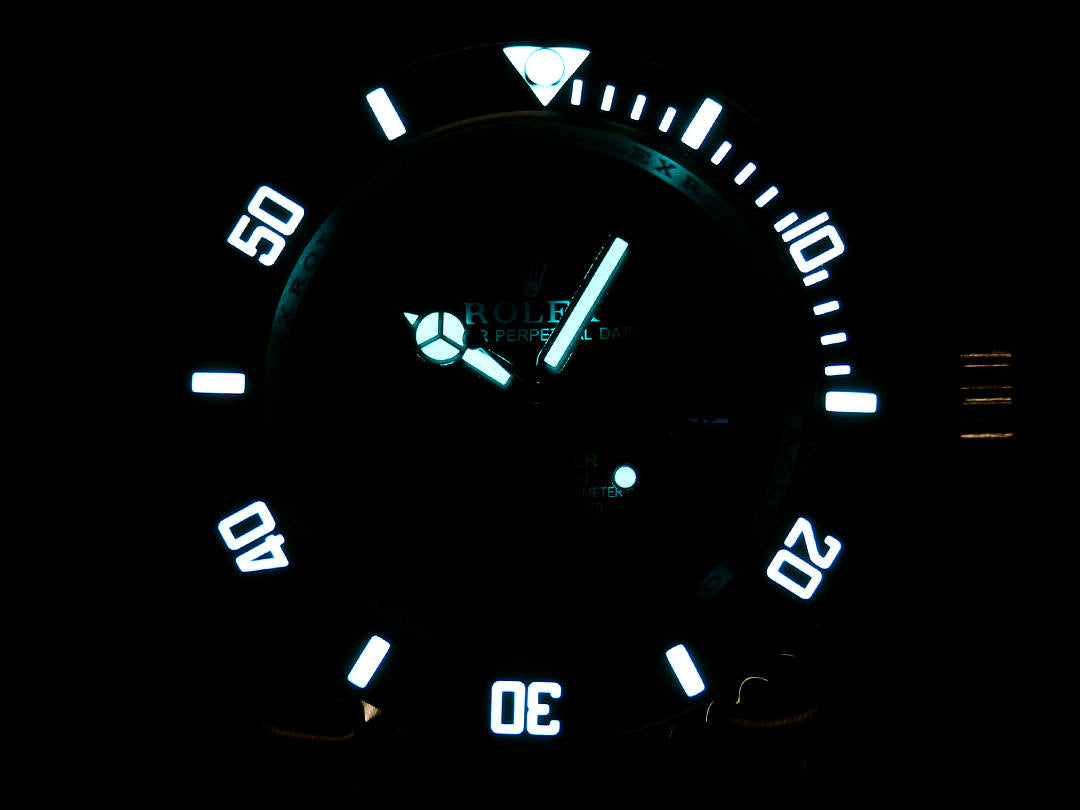 DIW Custom Rolex Submariner Parakeet Wrist Watch