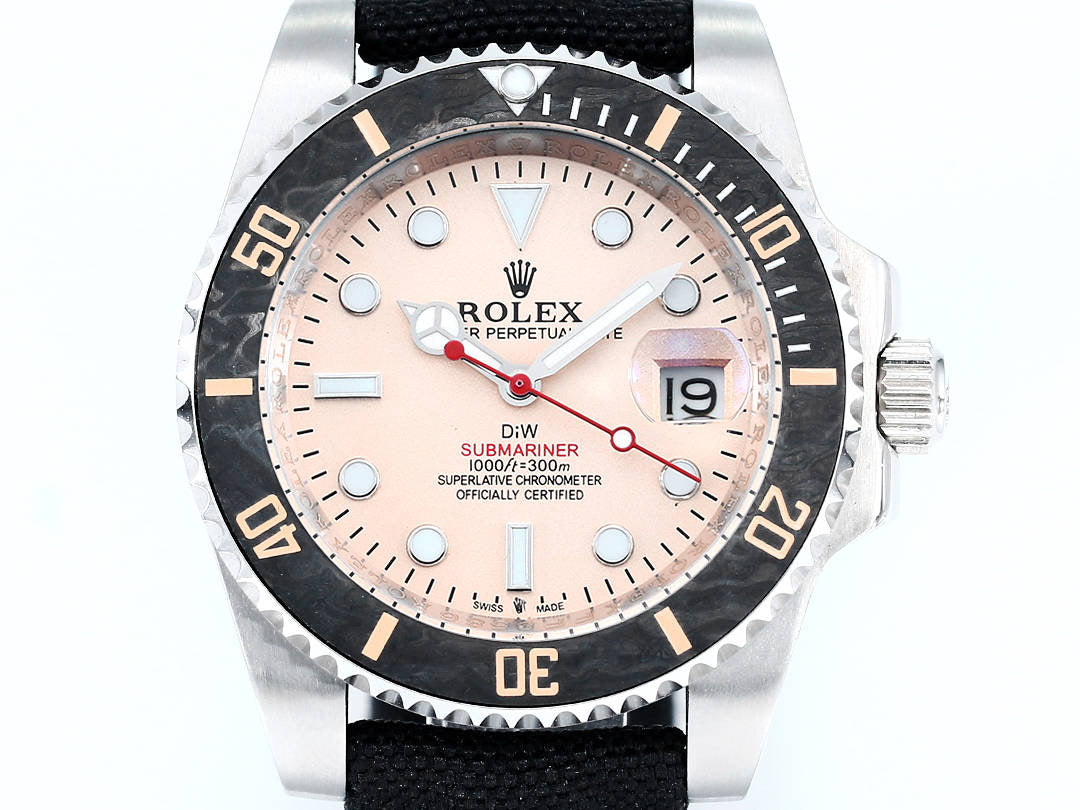 DIW Custom Rolex Submariner Parakeet Wrist Watch