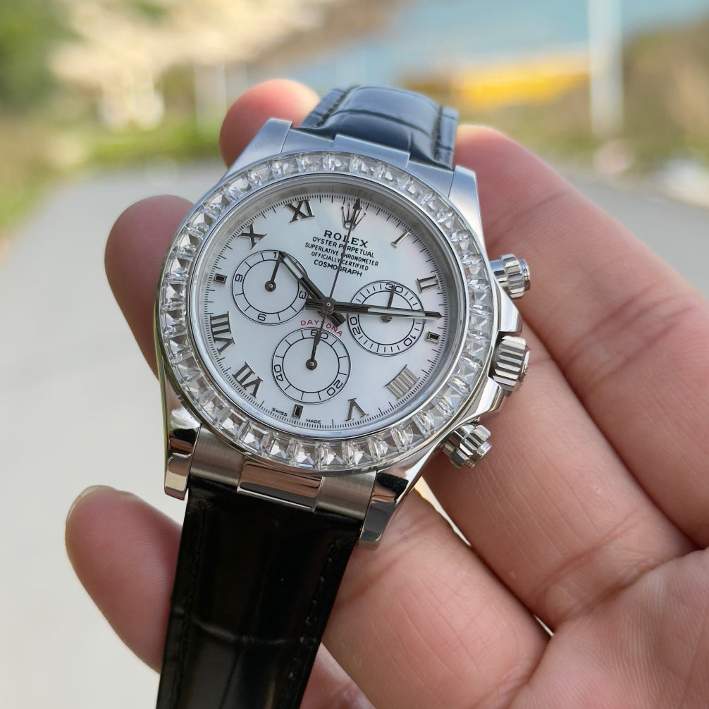 Rolex Cosmograph Beach Daytona Wrist Watch