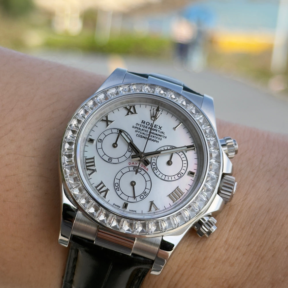 Rolex Cosmograph Beach Daytona Wrist Watch