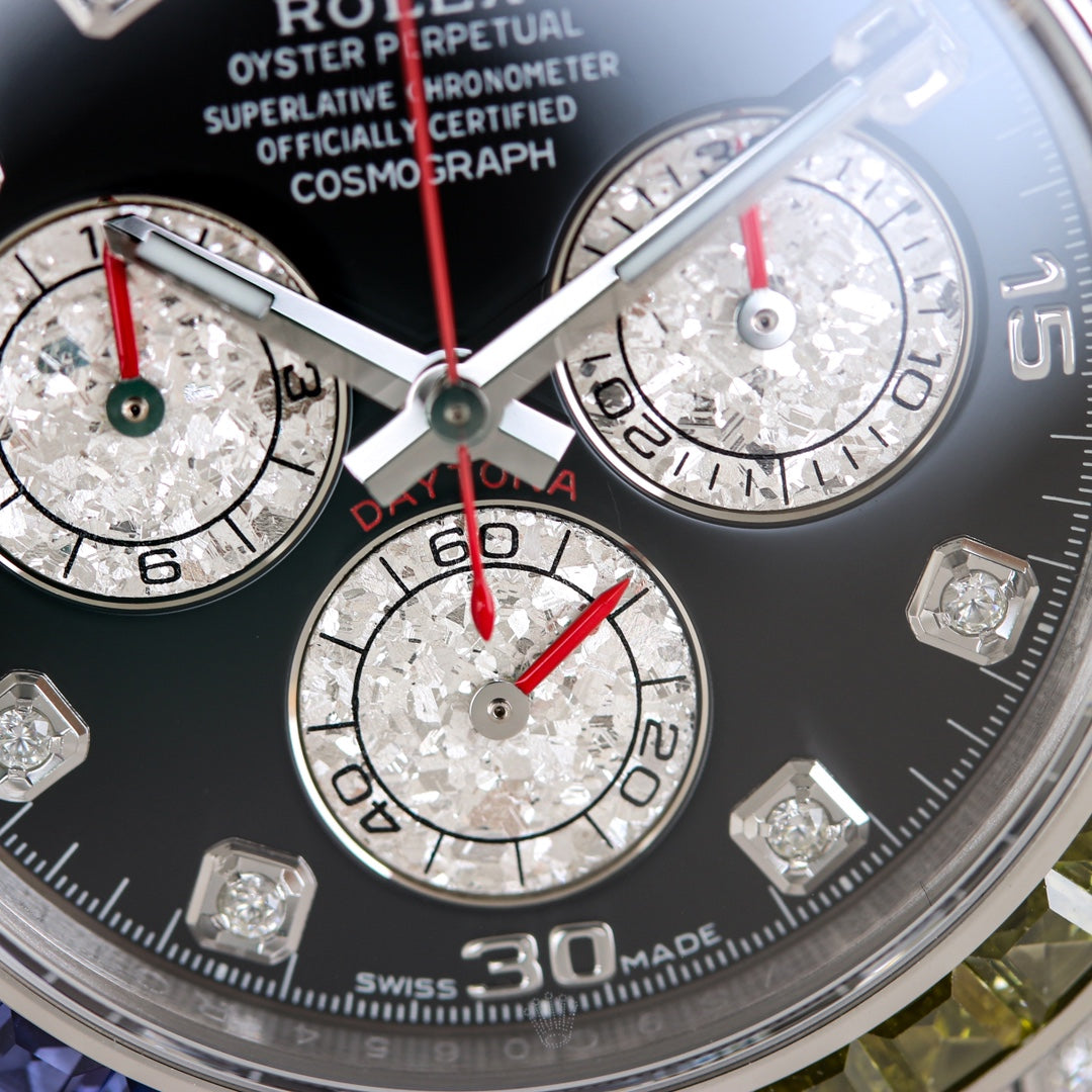 Rolex Oyster Perpetual Cosmograph Daytona Frosted Gold Eye Edition Wrist Watch