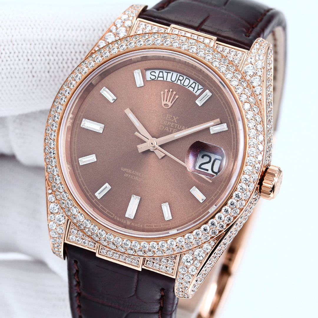 Rolex Oyster Perpetual Day Date Male Wrist Watch