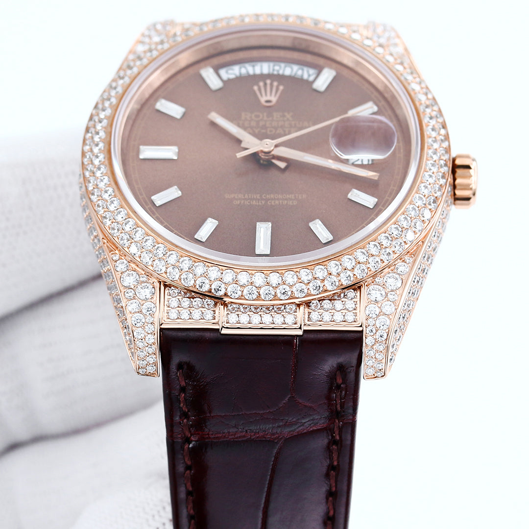 Rolex Oyster Perpetual Day Date Male Wrist Watch