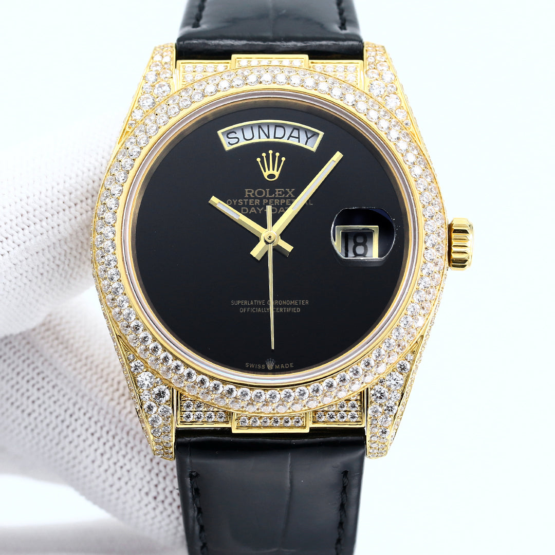 Rolex Oyster Perpetual Day Date Wrist Watch