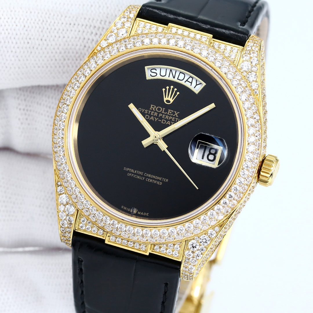 Rolex Oyster Perpetual Day Date Wrist Watch