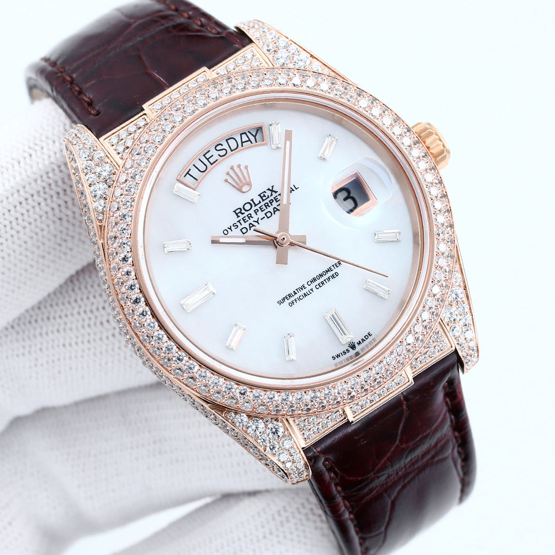 Rolex Oyster Perpetual Day Date Male Wrist Watch