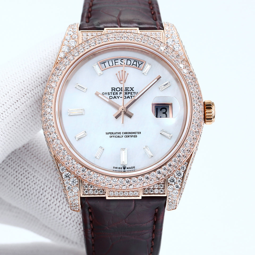 Rolex Oyster Perpetual Day Date Male Wrist Watch