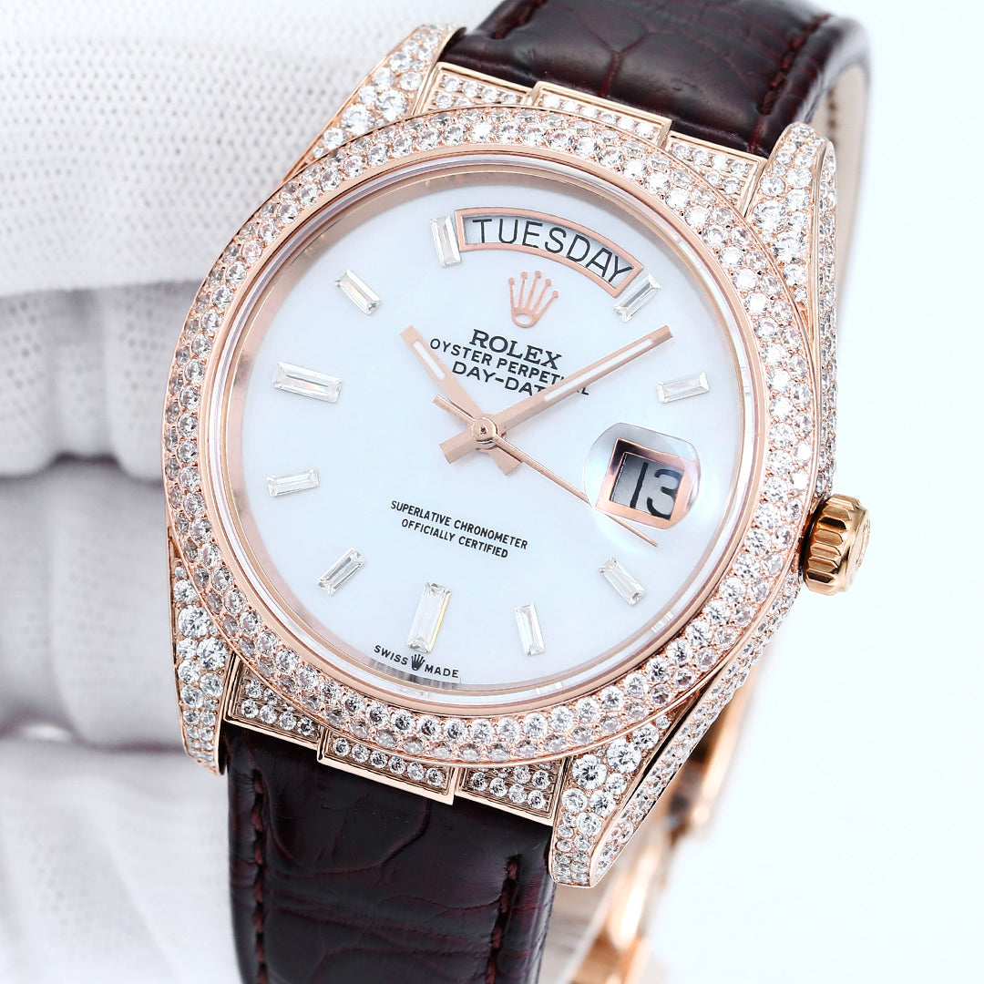 Rolex Oyster Perpetual Day Date Male Wrist Watch