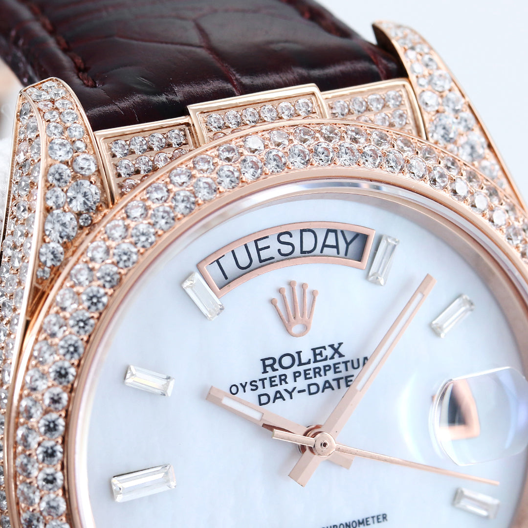 Rolex Oyster Perpetual Day Date Male Wrist Watch