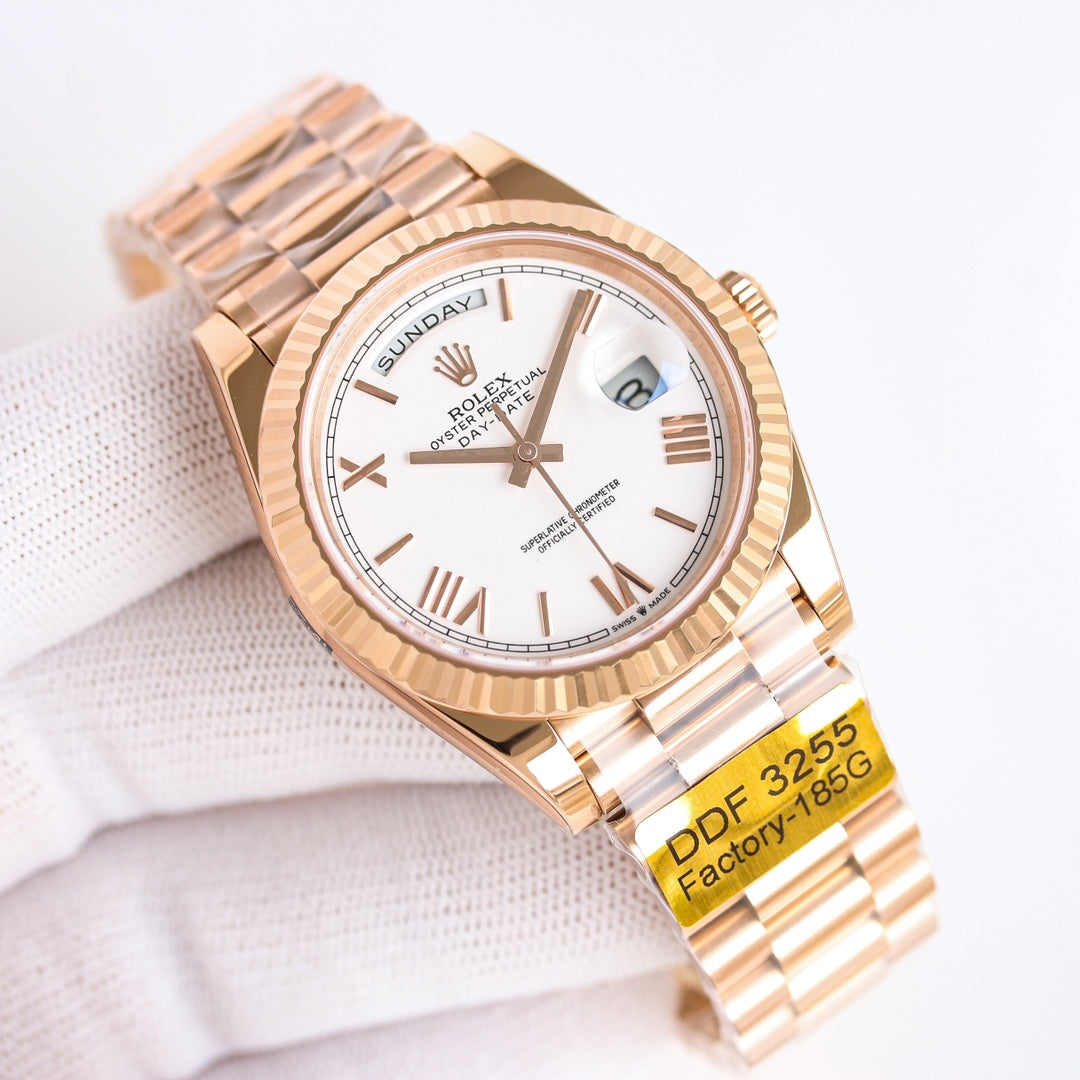 Rolex Oyster Perpetual Day Date 40 Series Wrist Watch