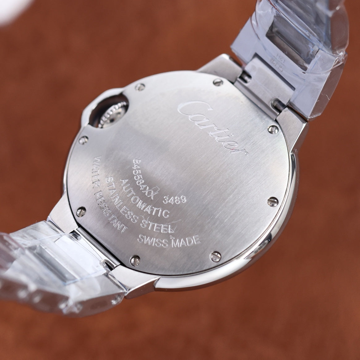 Cartier Blue Balloon Diamond Set Mechanical Watch