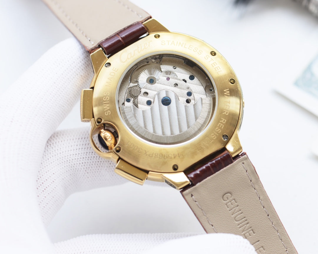 Cartier Blue Balloon Calendar Watch
