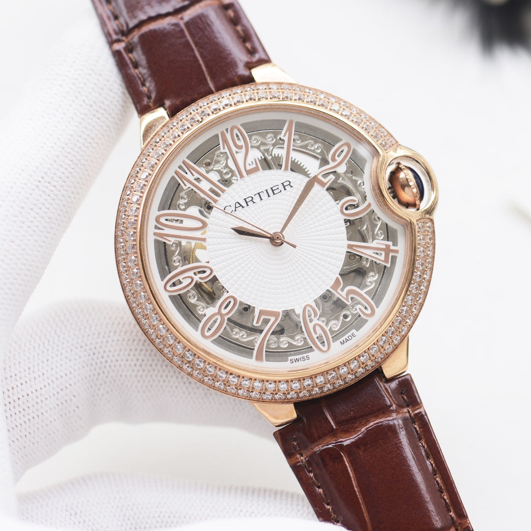 Cartier Hollowed Out Men's Watch