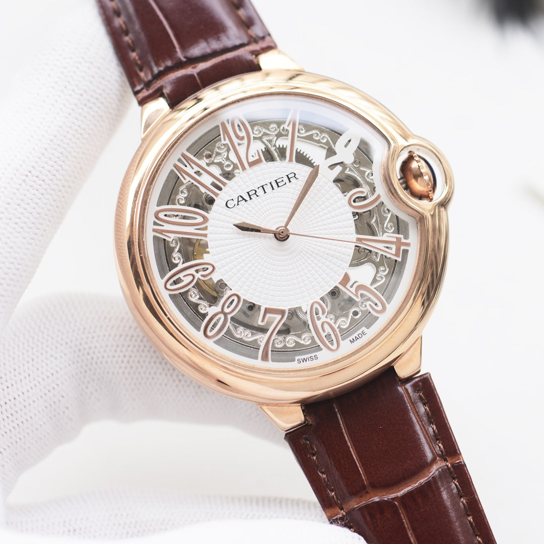 Cartier Hollowed Out Men's Watch