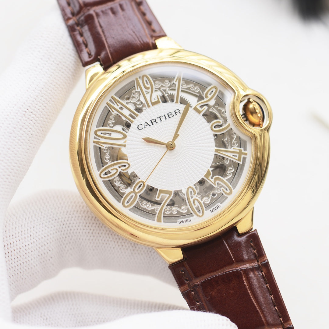 Cartier Hollowed Out Men's Watch