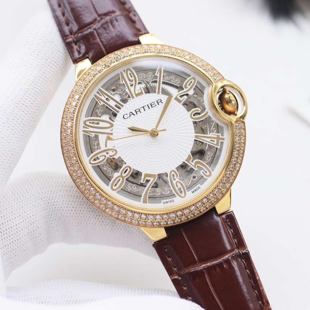 Cartier Hollowed Out Men's Watch