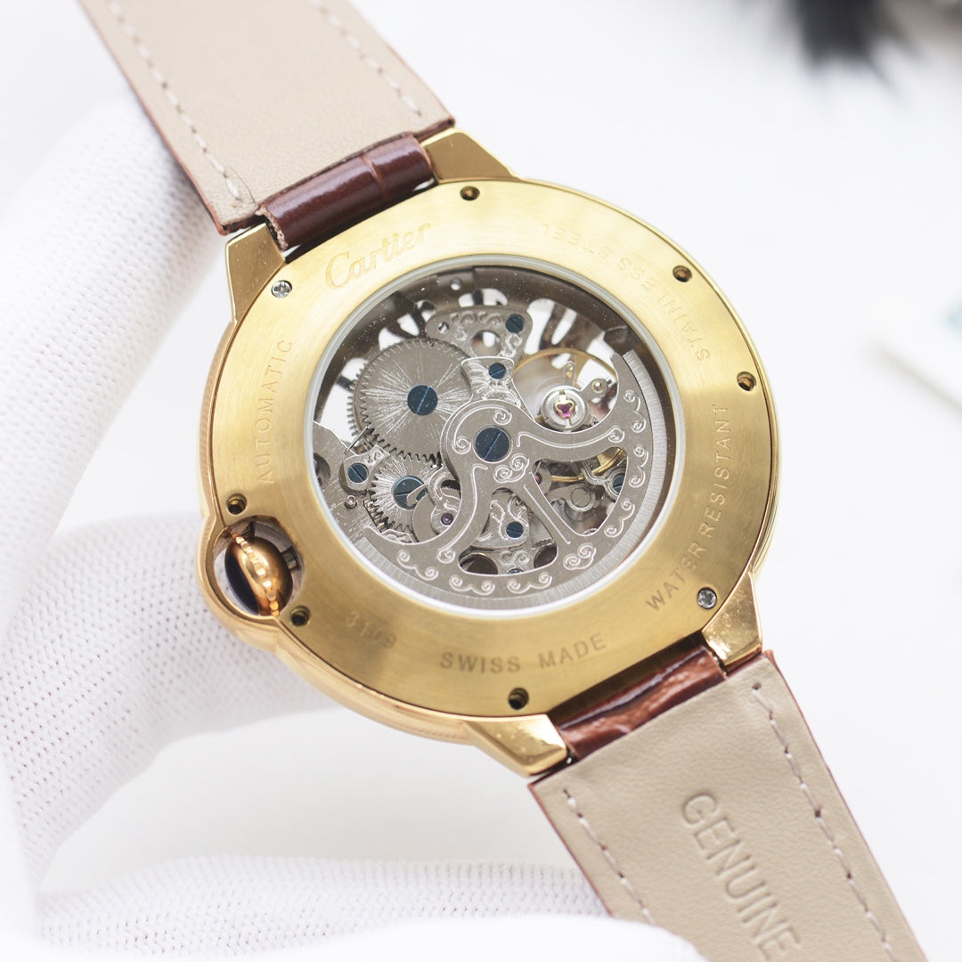 Cartier Hollowed Out Men's Watch