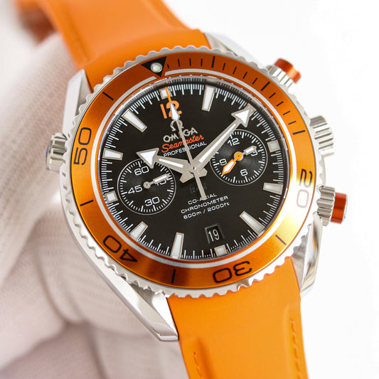 Omega Seamaster Universe Men's Rubber Strap Watch
