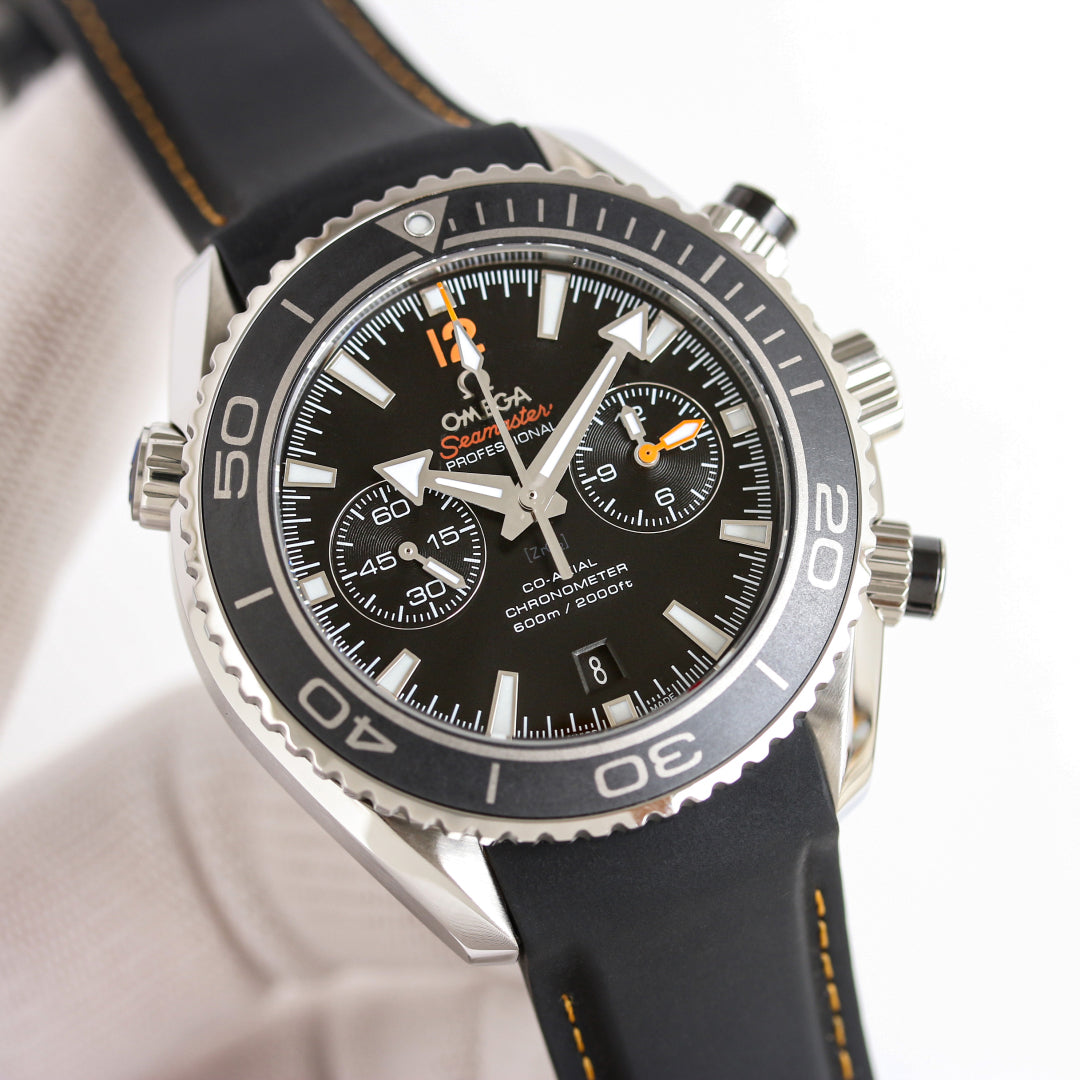 Omega Seamaster Universe Men's Rubber Strap Watch