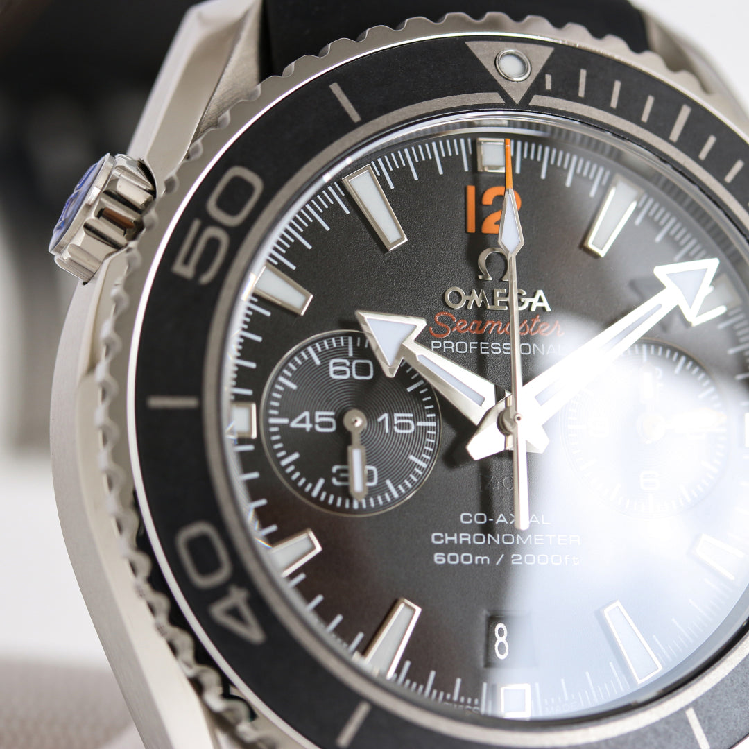 Omega Seamaster Universe Men's Rubber Strap Watch
