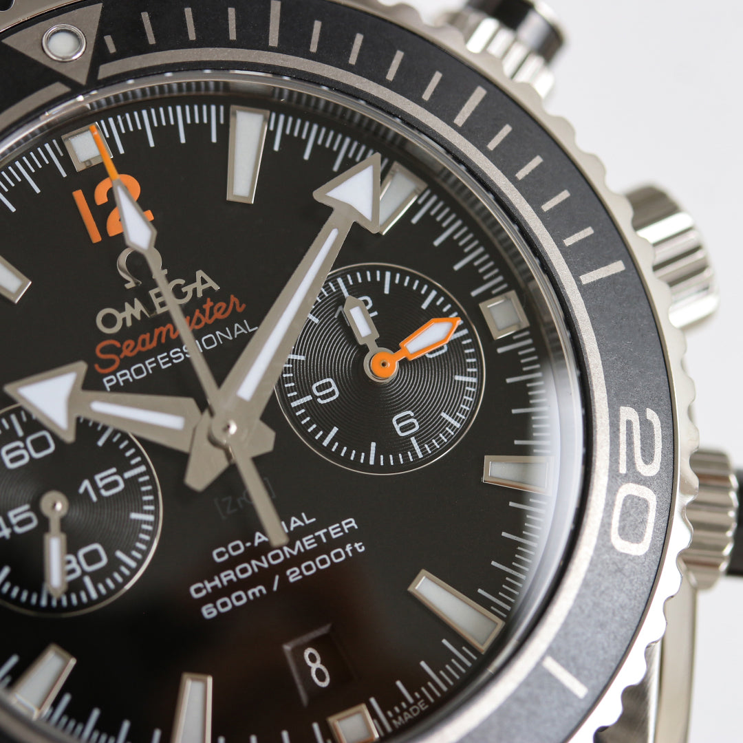 Omega Seamaster Universe Men's Rubber Strap Watch