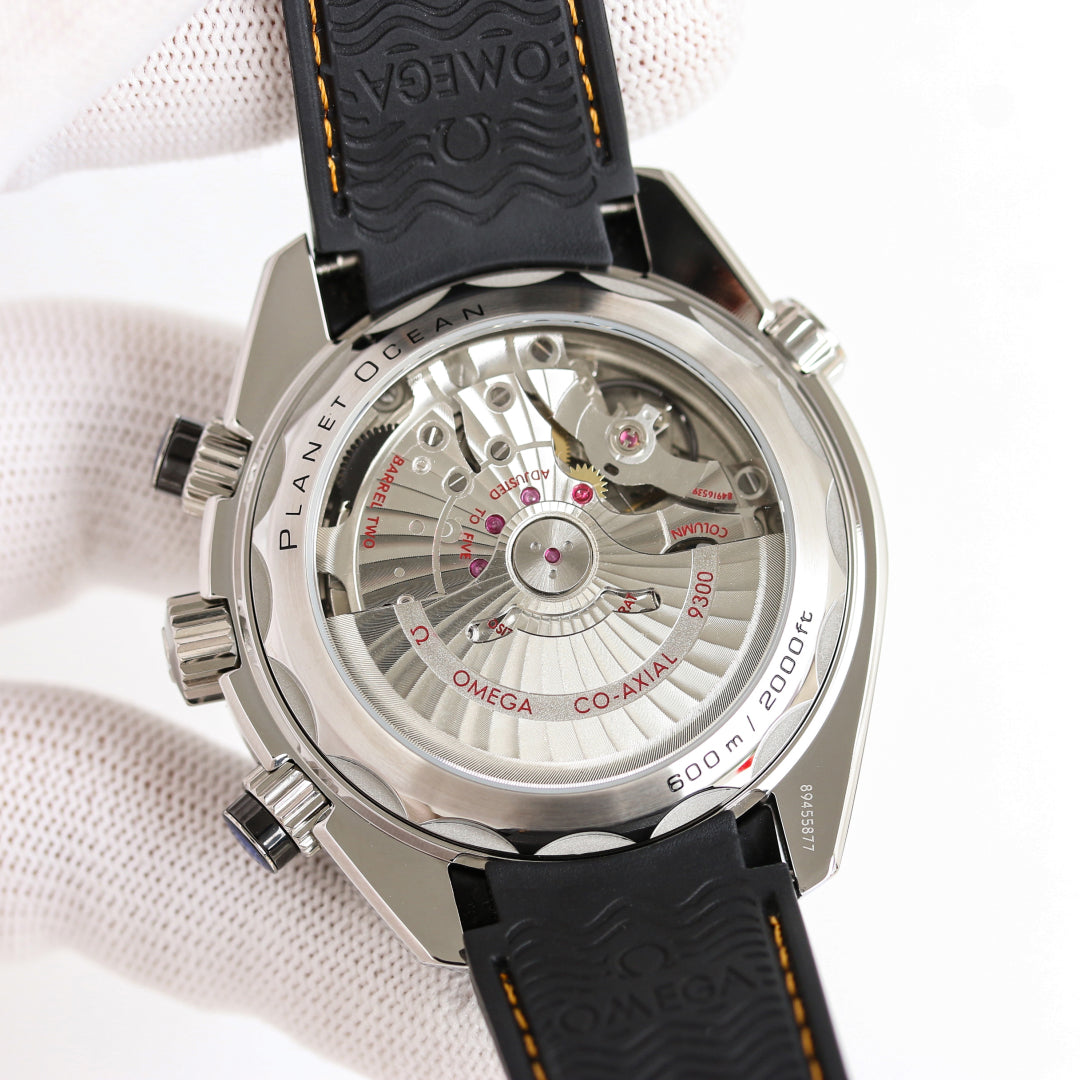 Omega Seamaster Universe Men's Rubber Strap Watch