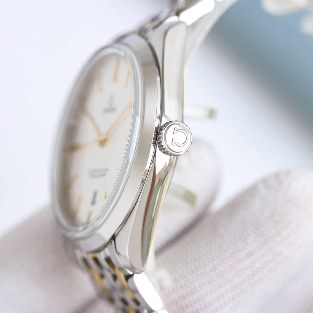 Omega Disc Flying Classic Big Three Needle Series Manual Mechanical Watch