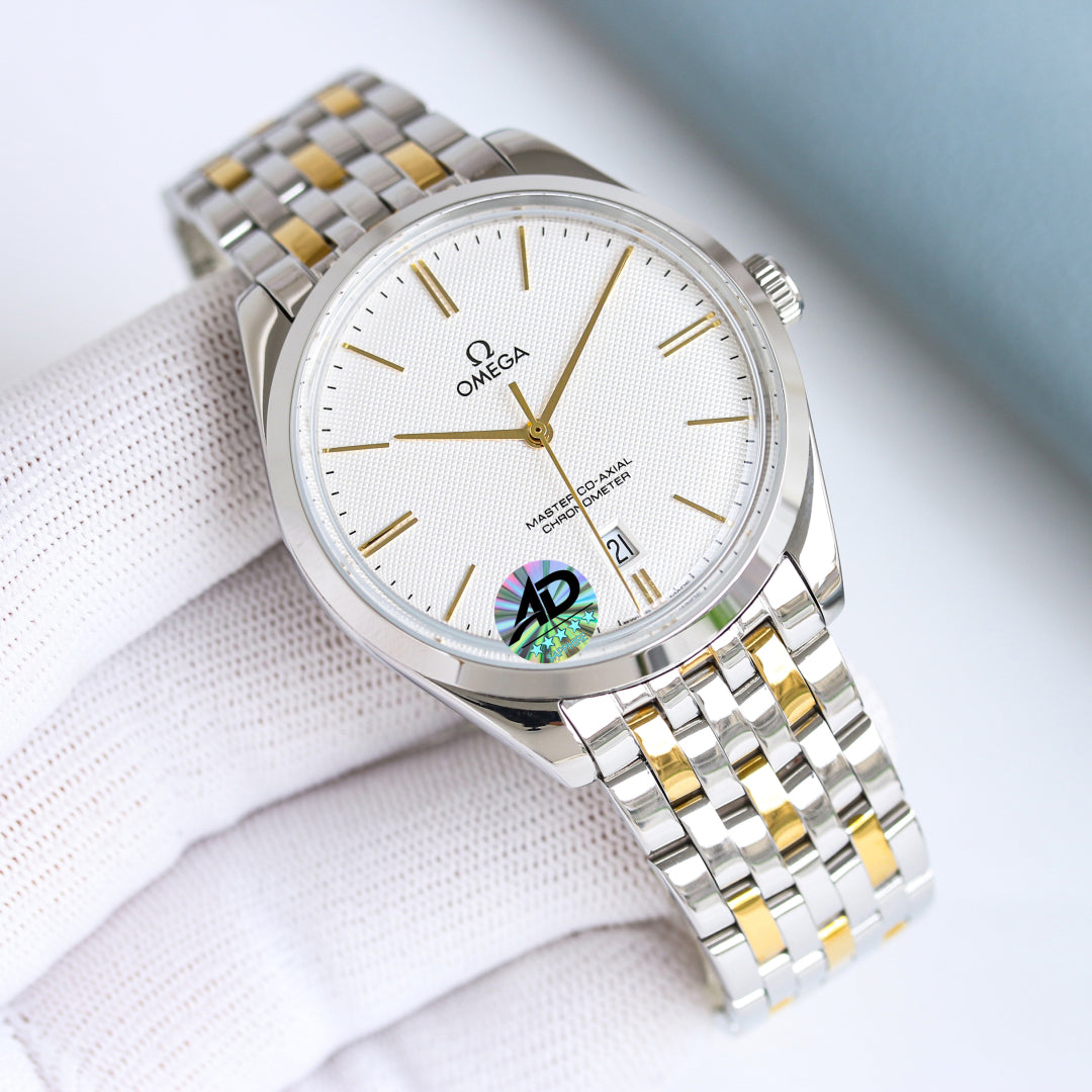Omega Disc Flying Classic Big Three Needle Series Manual Mechanical Watch