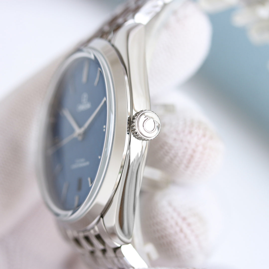 Omega Disc Flying Classic Big Three Needle Series Manual Mechanical Watch