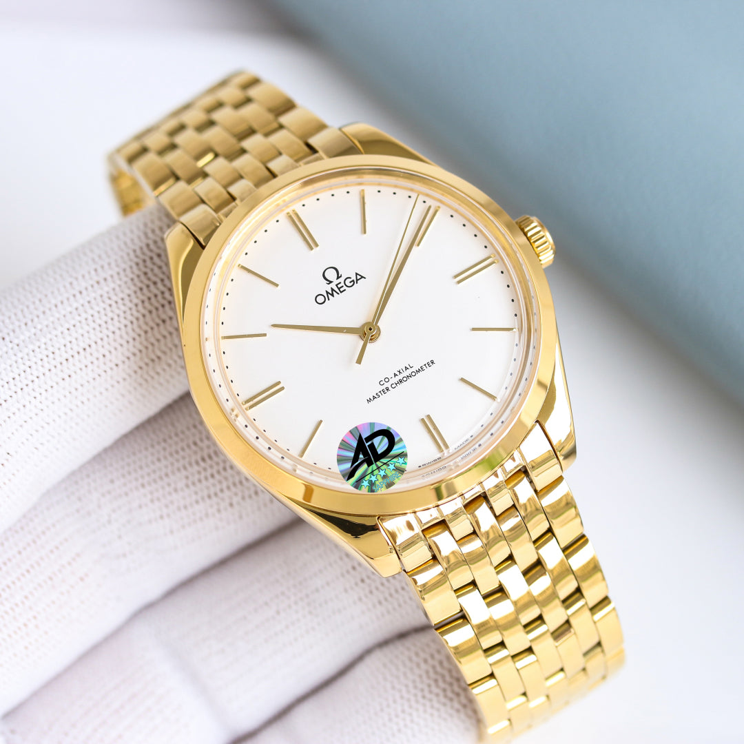 Omega Disc Flying Classic Big Three Needle Series Manual Mechanical Watch
