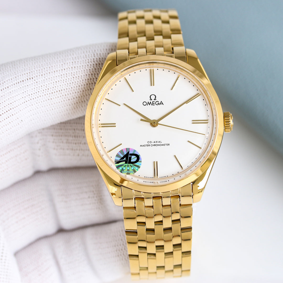 Omega Disc Flying Classic Big Three Needle Series Manual Mechanical Watch