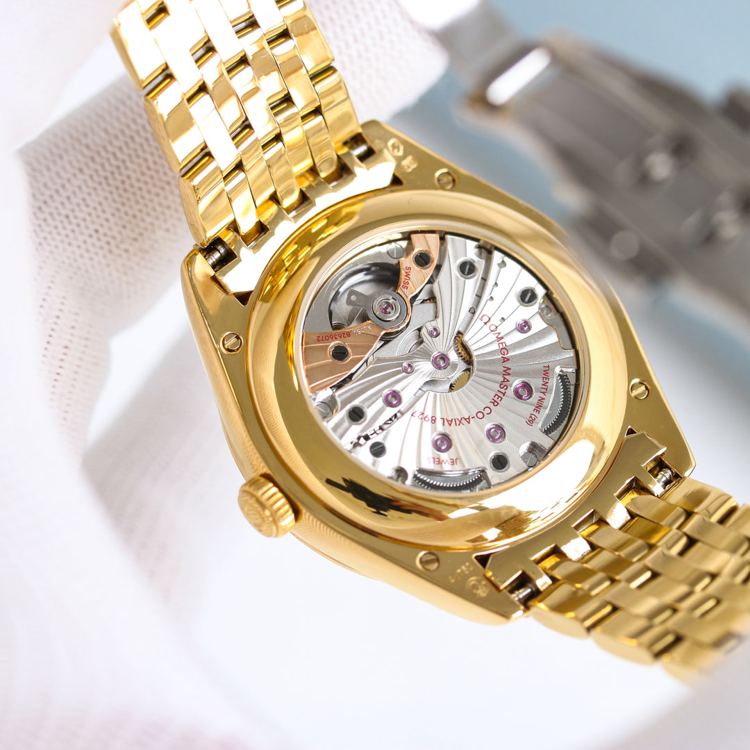 Omega Disc Flying Classic Big Three Needle Series Manual Mechanical Watch