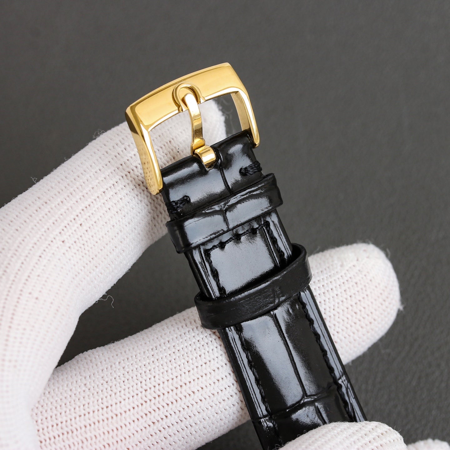 Omega Men's Full Diamond Trench Set Watch