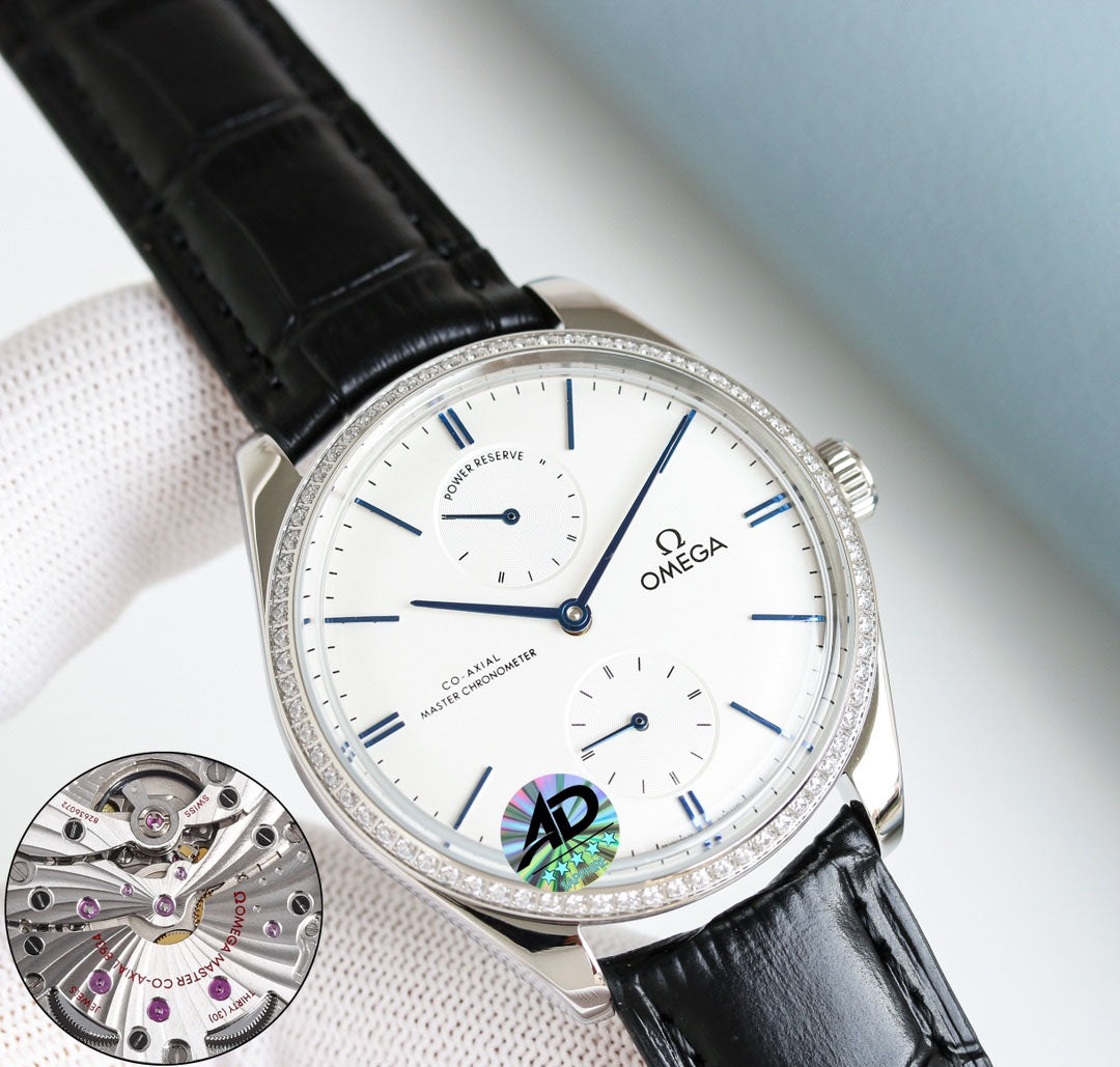 Omega Retro Diamond Set Watch