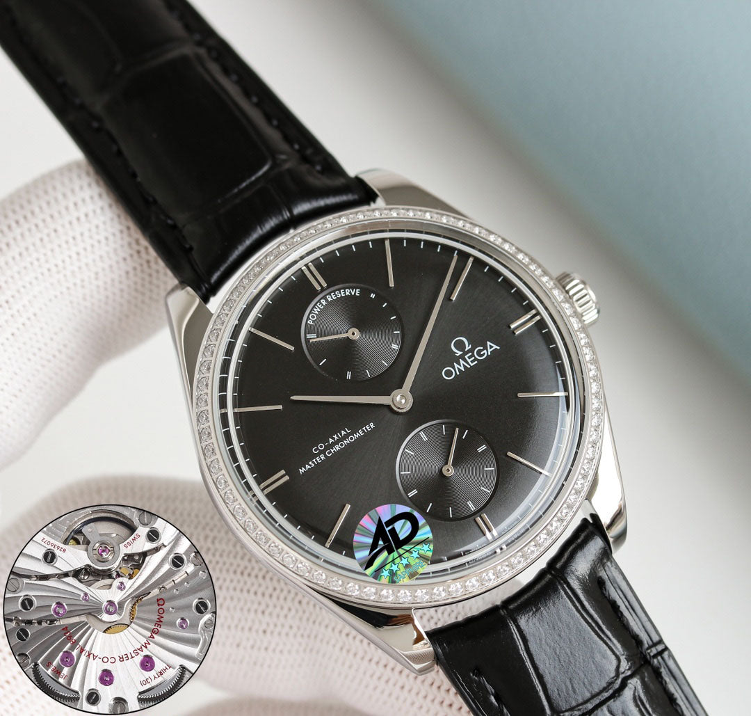 Omega Retro Diamond Set Watch