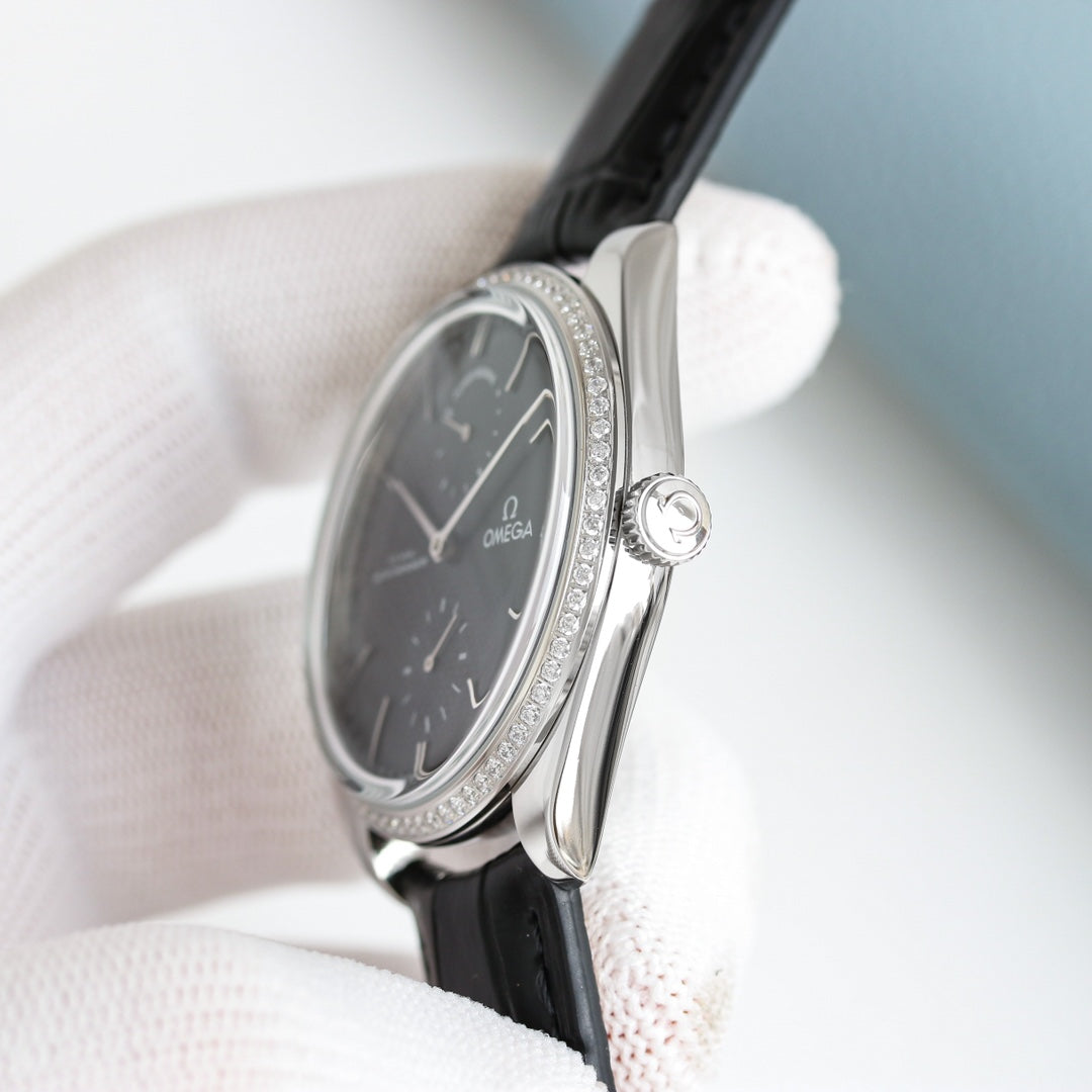 Omega Retro Diamond Set Watch