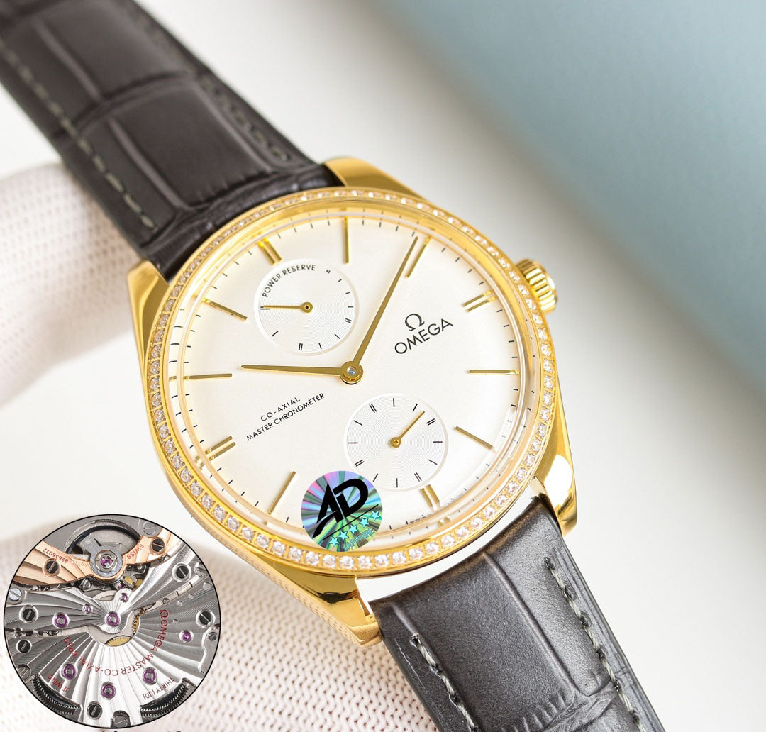 Omega Retro Diamond Set Watch