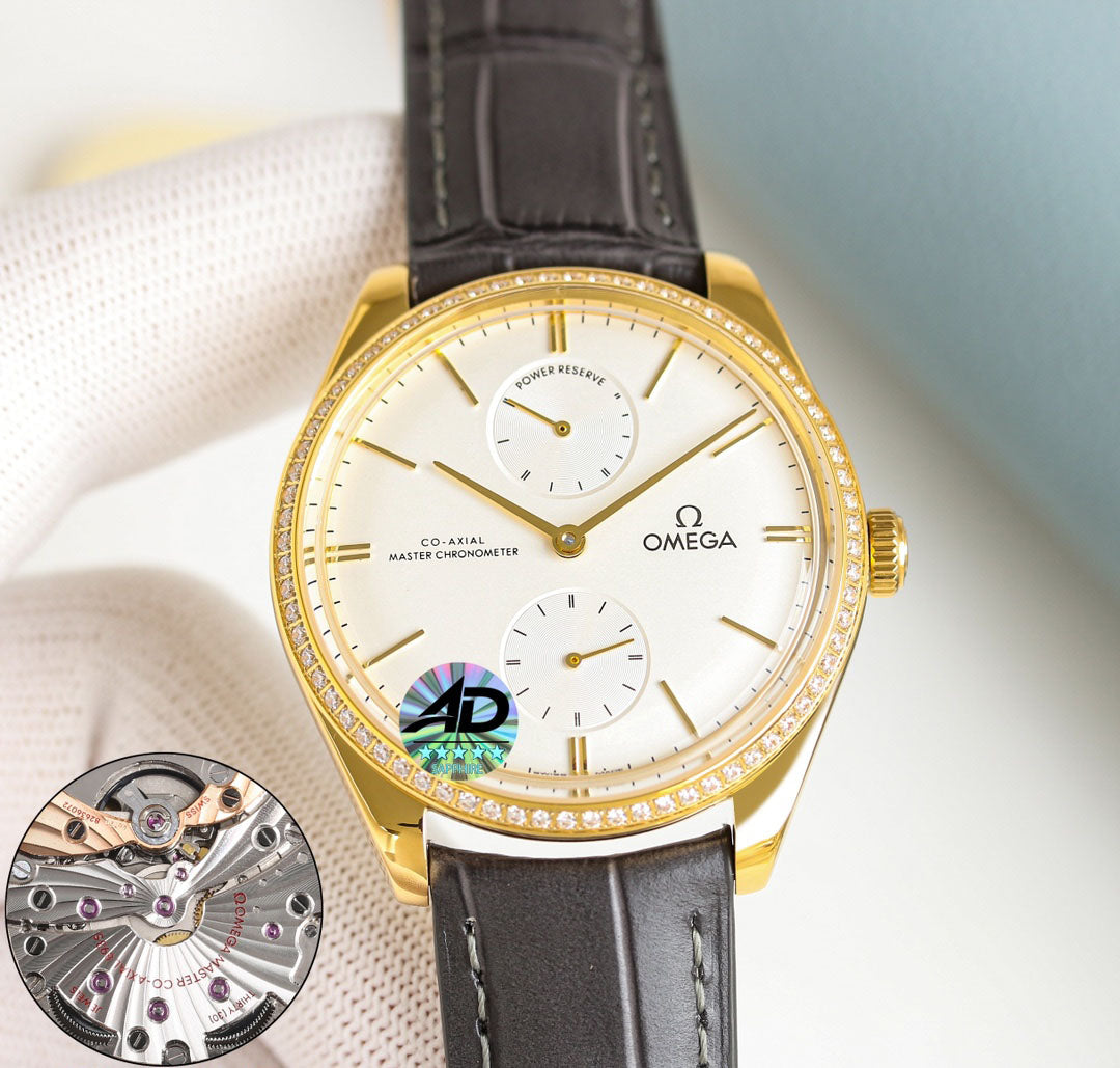 Omega Retro Diamond Set Watch